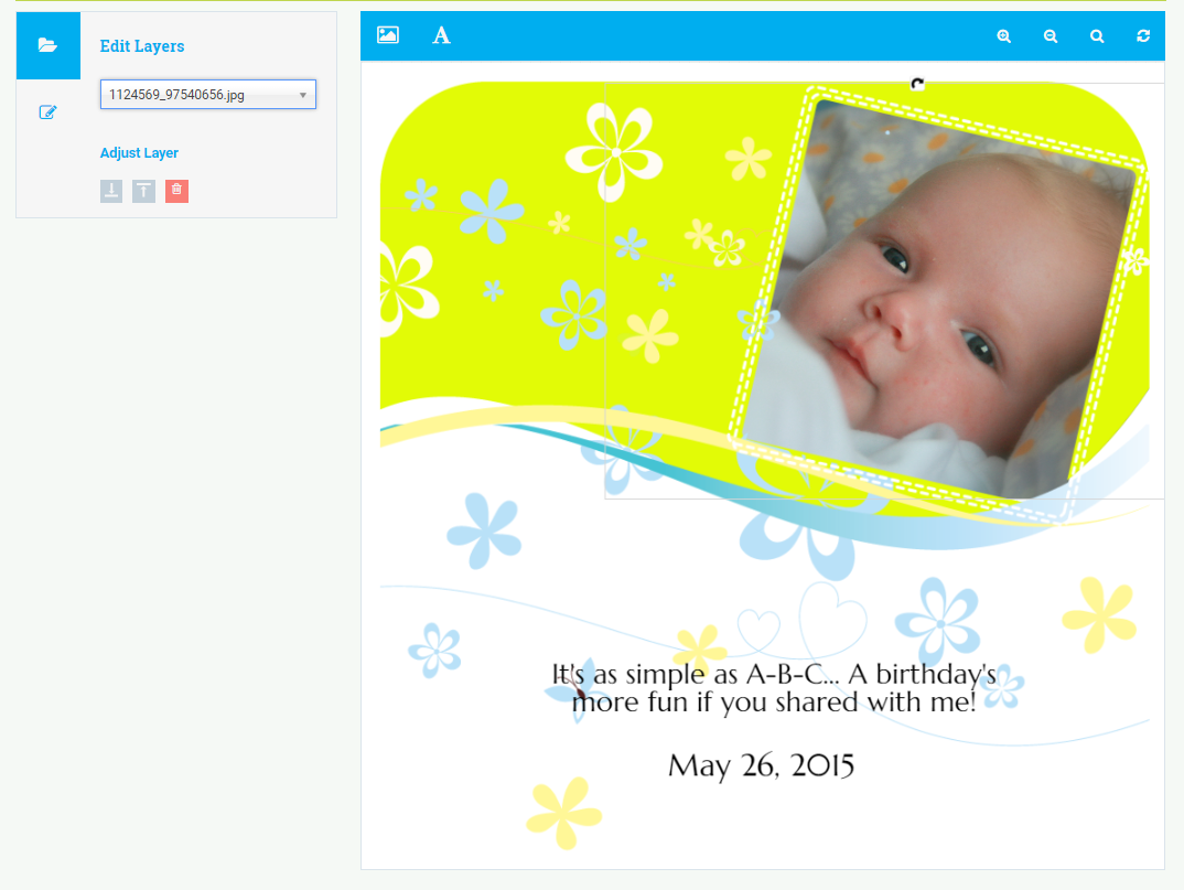 Adding an Image in the Product Designer Adding an Image in the Product Designer