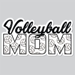 Volleyball Mom Sticker